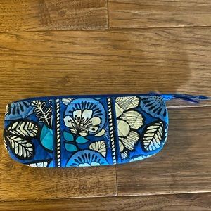 Blue Vera Bradley Pencil Bag